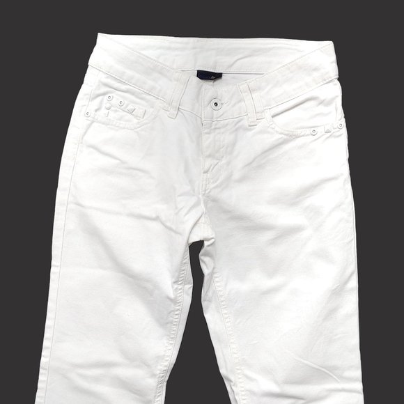 Ungaro Fever Women's White Jeans - Picture 3 of 8